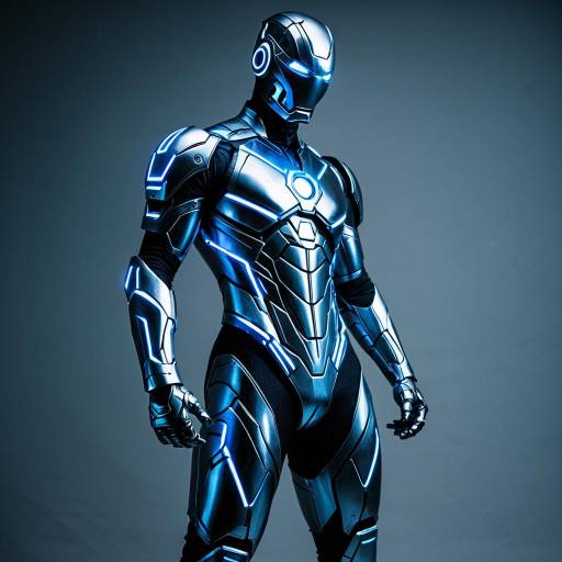 Cybernetic Metal Man Cosplay Concept