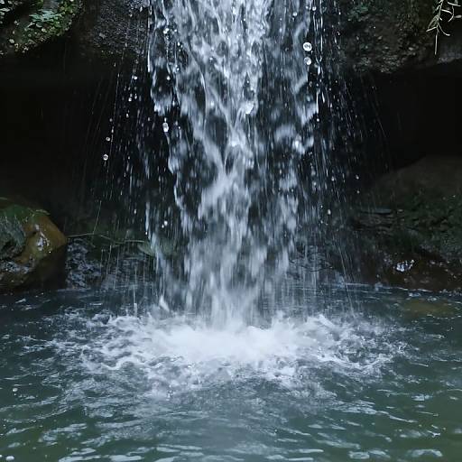 Ethereal Grotto Fountain Serenity