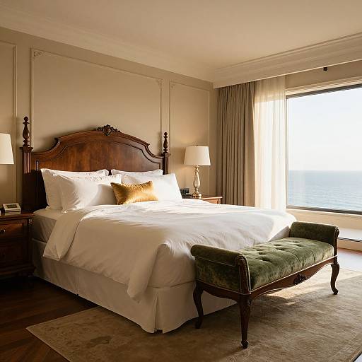 Vintage Luxury Master Bedroom Design