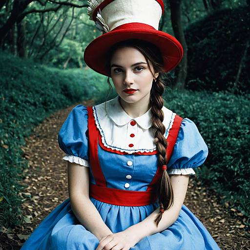 Traditional Alice in Wonderland Costume