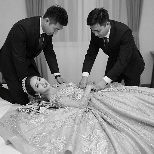 Elegant Dressing: A Glamorous Fashion Scene