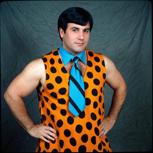 Fred Flintstone Cosplay Suit for Fans