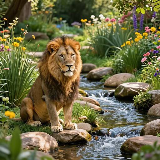 Regal Lion by Eden Stream
