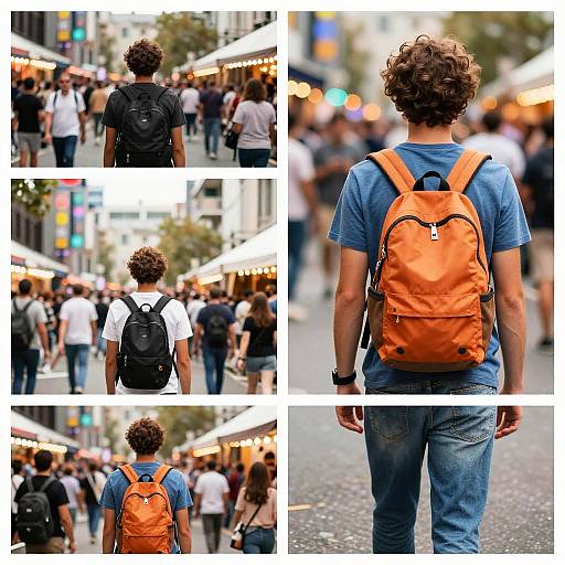 Colorful Urban Festival Collage