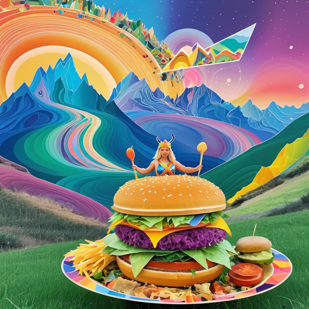 Thor's Veggie Burger with Fairy Fantasy