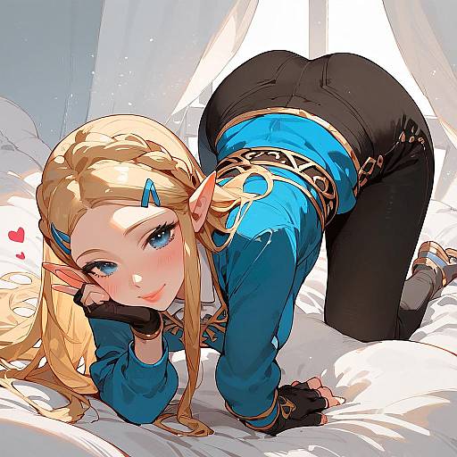 Princess Zelda Cute Portrait