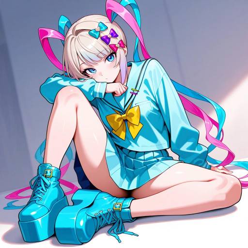Chouzetsusaikawa Tenshi-chan Character Design