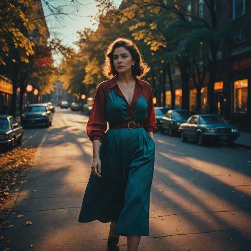 Cinematic Portrait of Graceful Elegance
