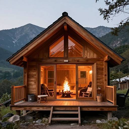 Serene Wood Cabin in Nature