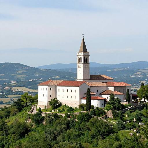 Majestic Vallombrosa Monastery Landscape