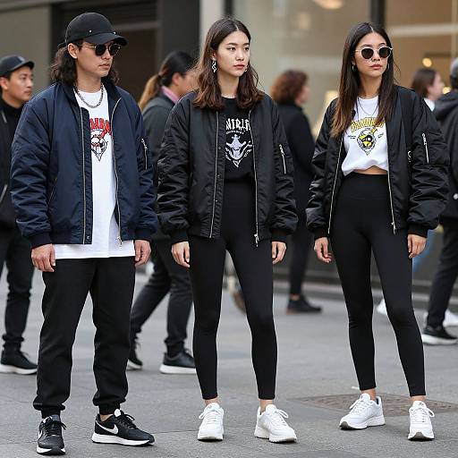 Dynamic Urban Streetwear Through Seasons