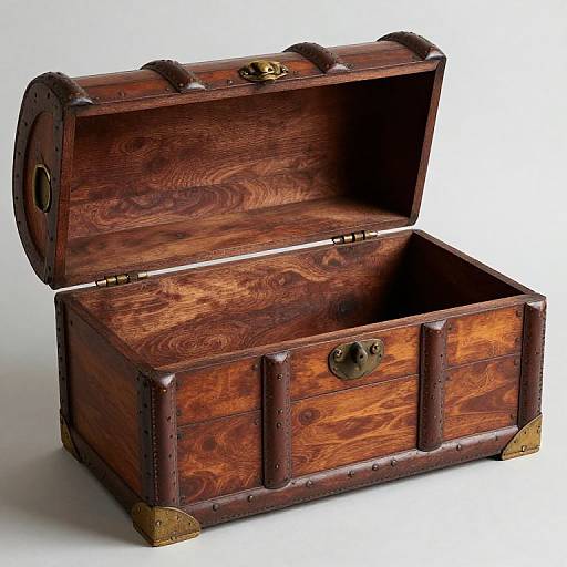 Vintage French Chest Showcase