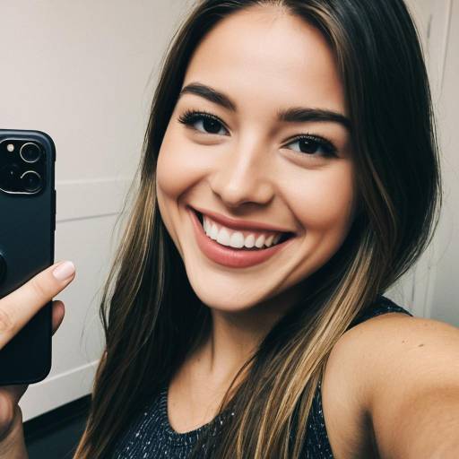 Chloe's Triumphant Selfie Moment