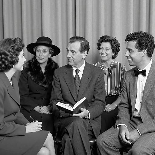 Engaging Conversation in Black and White