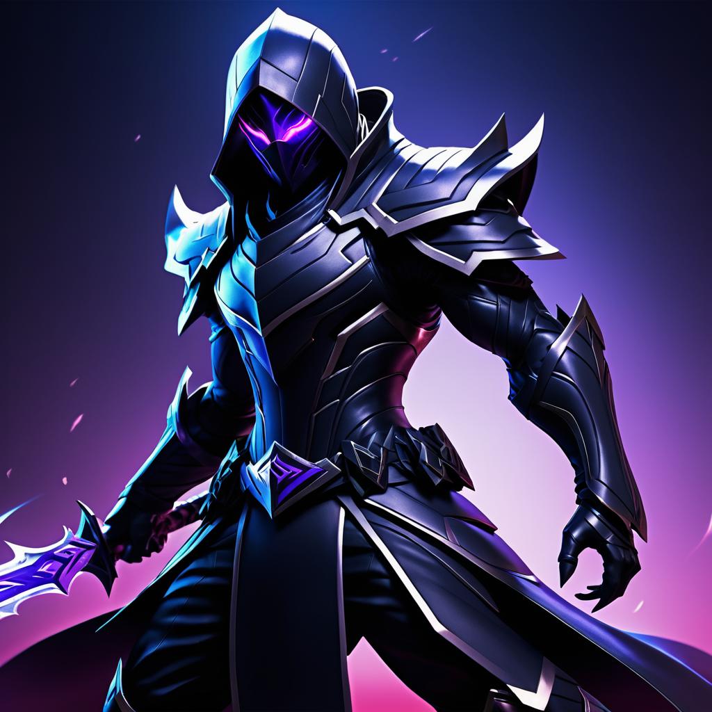 Shadow Assassin Zed Character Design