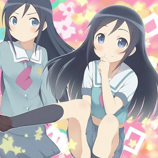 Illustration of Aragaki ayase, ore no imouto ga konna ni kawaii wake ga nai in the style of Pokachu