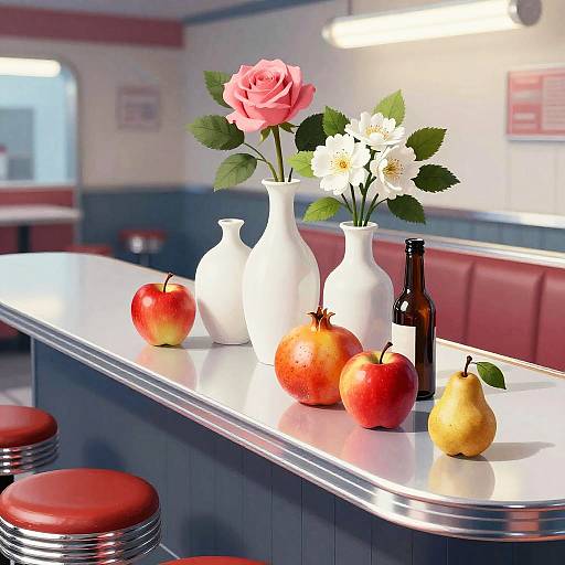 Pop Art Diner Still Life