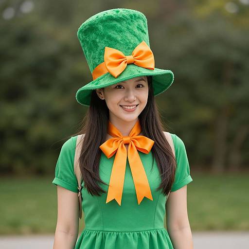 St. Patrick's Day Girl Costume