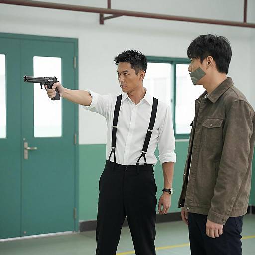 Confrontation in an Industrial Setting