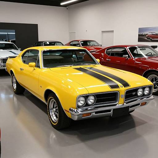 1972 Yellow Buick Gran Sport Showroom