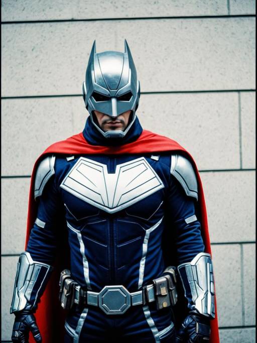 Man in Chris Gordon Cosplay Costume