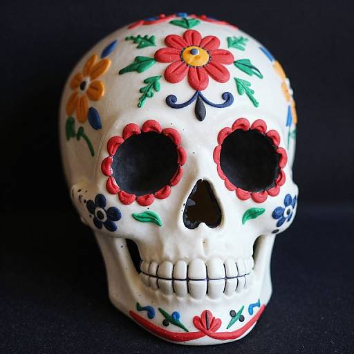 Surreal Sugar Skull Celebration