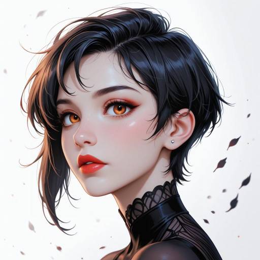Mystical Portrait of a Deep-Set Beauty Mystical Portrait of a Deep-Set Beauty