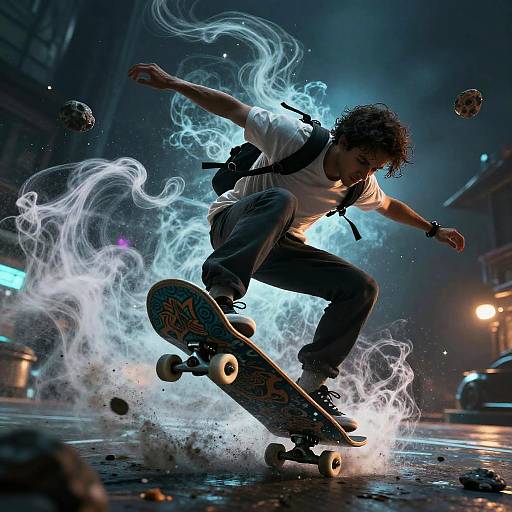 Mystic Fantasy Skateboard Adventure