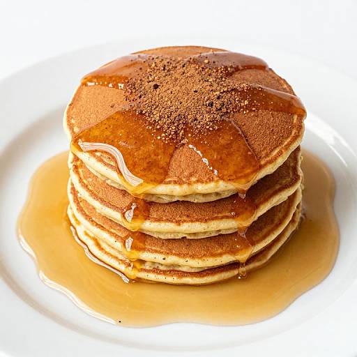 Sweet Potato Coconut Oatmeal Pancakes