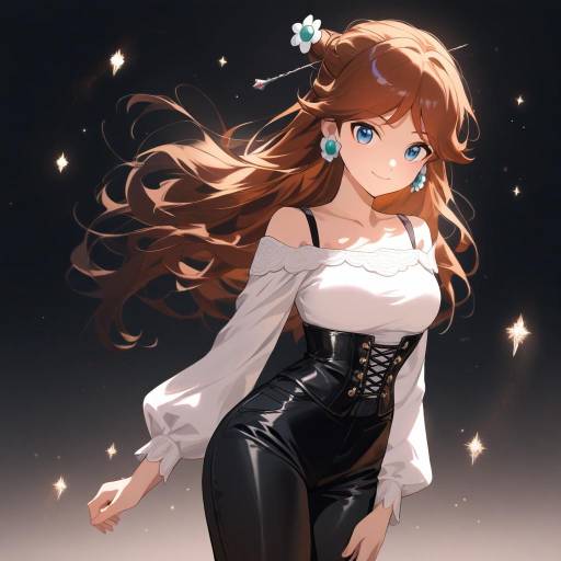 Curious Princess Daisy in Elegance