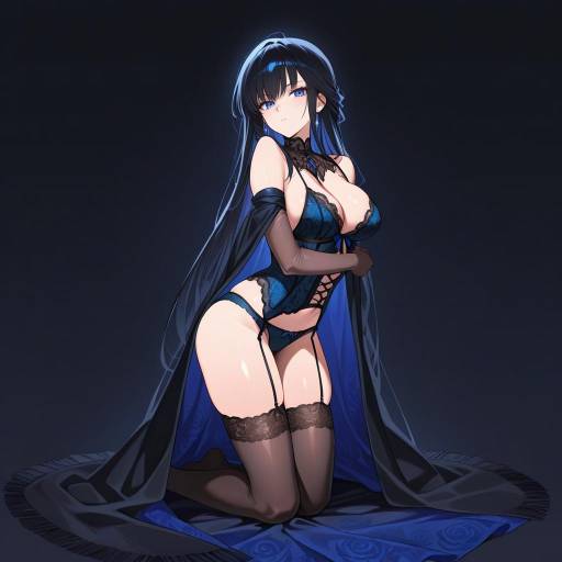 Vibrant Elegance of a Solo Figure Vibrant Elegance of a Solo Figure