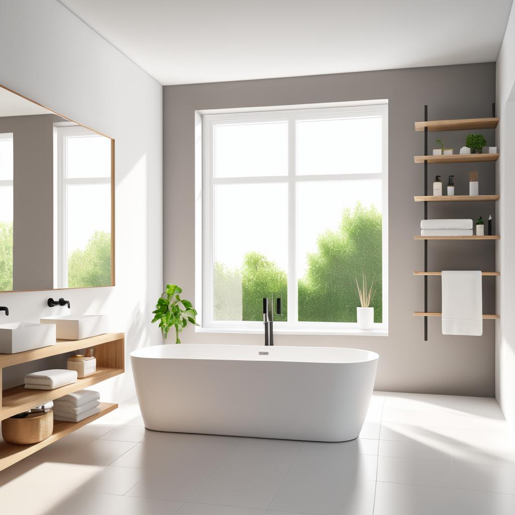 Sophisticated Ultra-Realistic Bathroom Design