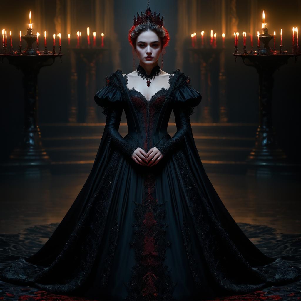 Robert Pattinson as a Dark Witch Queen