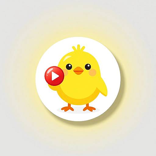 Bright Canary Gamer Channel Logo