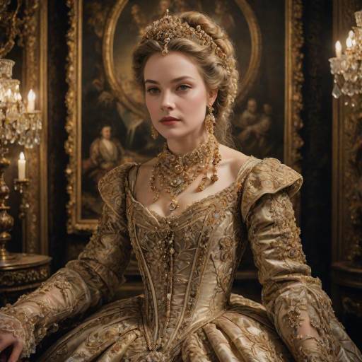 Elegant Baroque Portrait of a Woman