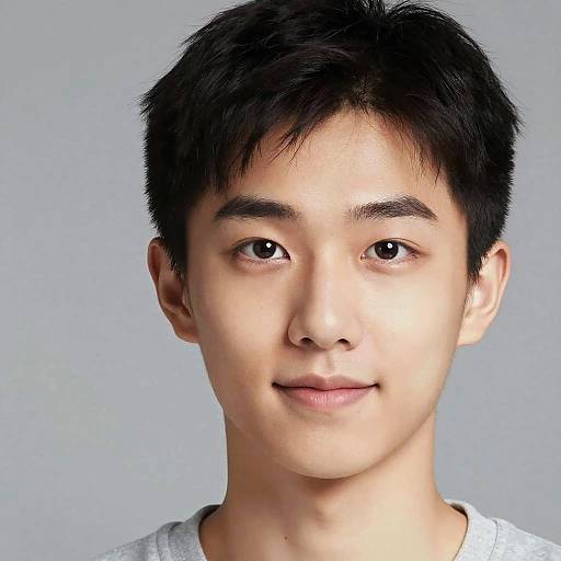 Soft Focus Portrait of East Asian Person