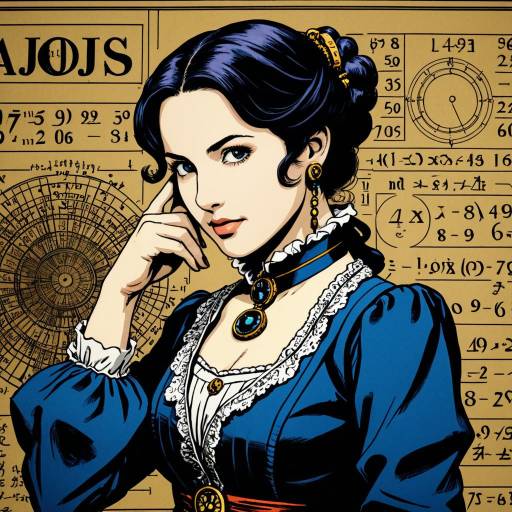 Ada Lovelace in JoJo Style