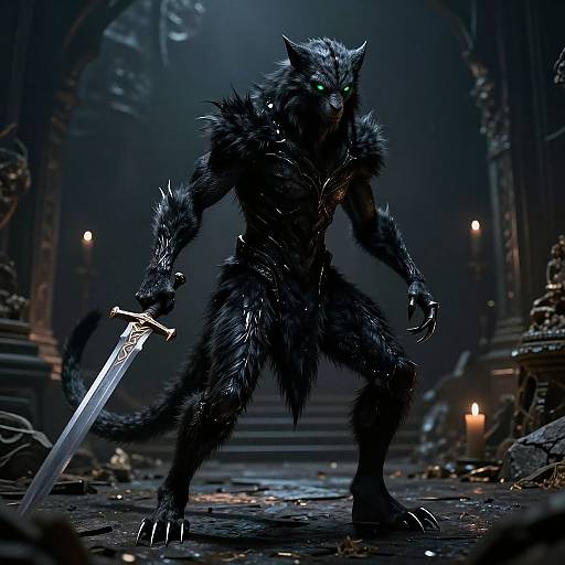 Cinematic Fantasy RPG Character Portrait