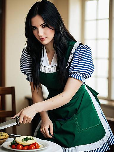 Lifestyle costume photo of Alice liddell (american mcgee's alice). Cosplay clothes