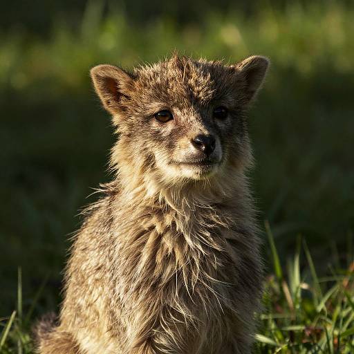 Realistic Ape Portrait in Natural Light