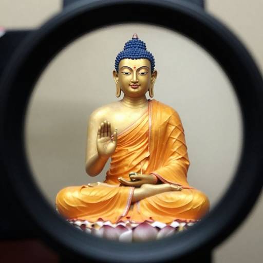 Historic Siddhartha's Enlightenment Selfie