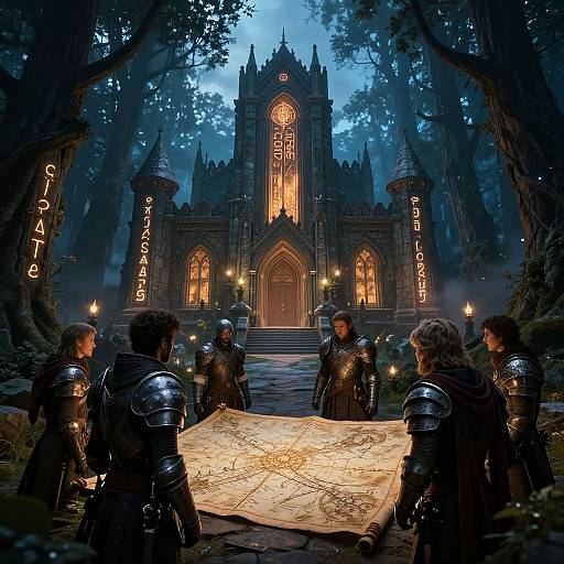 Enchanted Forest Fantasy Guild HQ