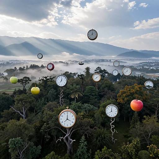 Surreal Dali-Inspired Dreamscape