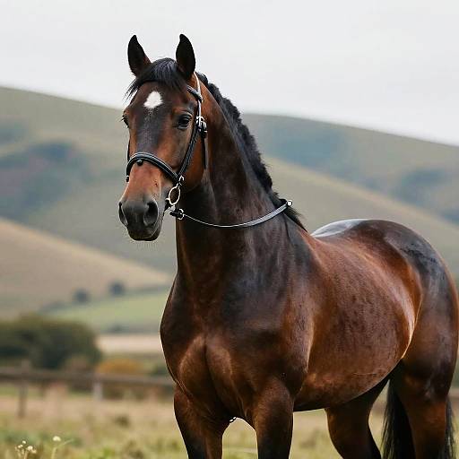Regal Stallion in Military Jacket