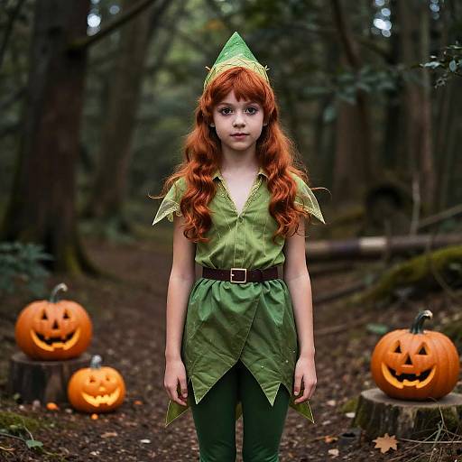 Girl Peter Pan Halloween Costume