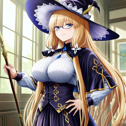 Illustration of Aesc (fate), fate/grand order in the style of Bomber grape