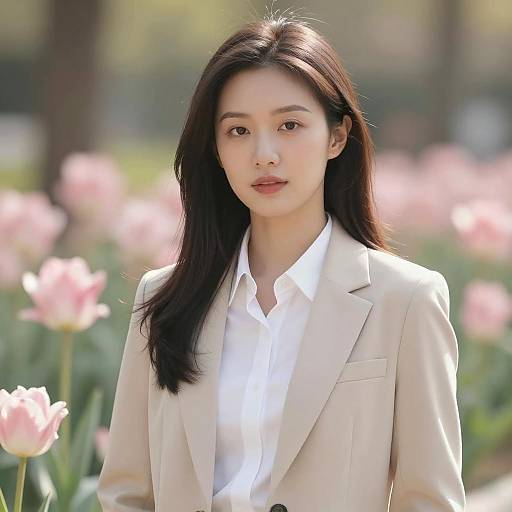 Photorealistic Portrait of an Asian Woman