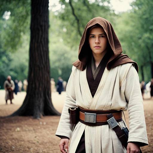 Realistic Ben Kenobi Outdoor Costume Shoot