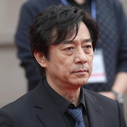 Subtle Portrait of a Middle-Aged Man