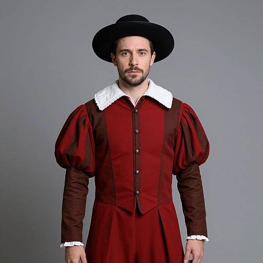 Man in Shakespearean Costume